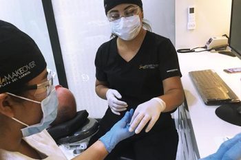 Patient come from the USA for Smile Makeover in Mexico